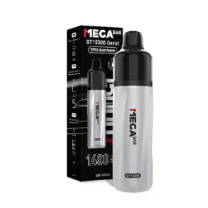 MEGABAR GT15000 Vape Kit - Silk White